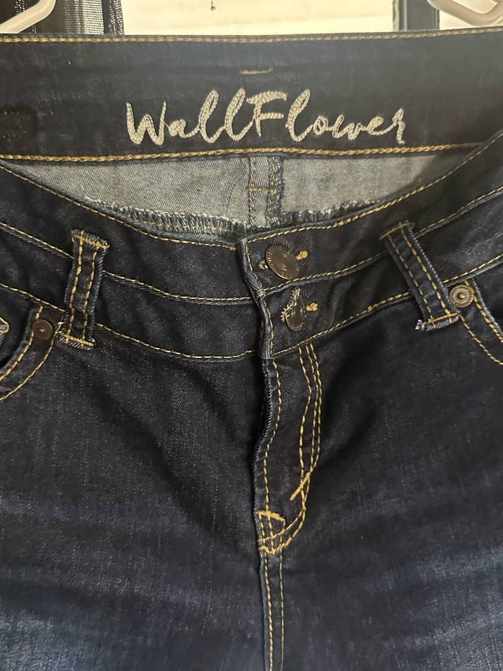 Wallflower Dark Indigo High-Rise Denim Jeans